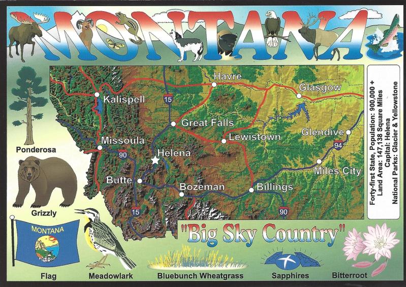 montana map