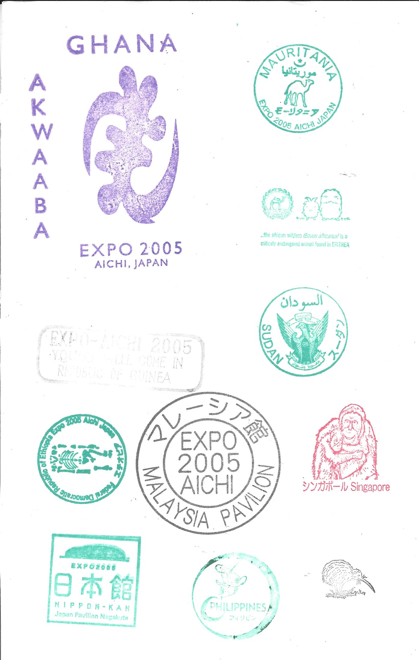 passport stamps